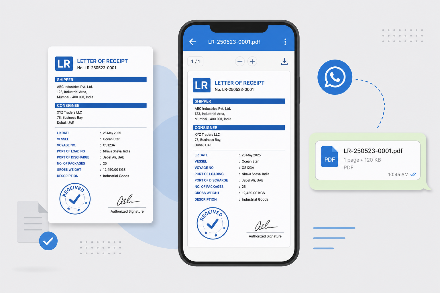 Clean digital LR PDF ready to share with the party